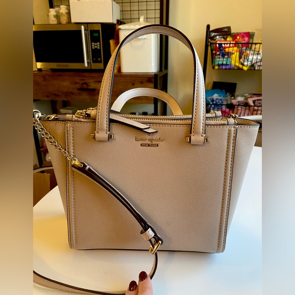 Kate Spade Tan Bucket Purse